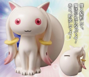 【クリックで詳細表示】【グッズ-貯金箱】魔法少女まどか☆マギカ 陶器製キュゥべえ BANK