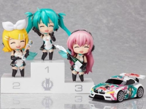 【クリックで詳細表示】【アクションフィギュア】Racingミク ねんどろいどぷち レーシングミクセット 2011Ver.