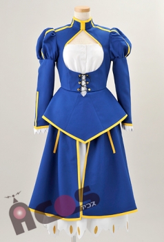 【クリックで詳細表示】【コスプレ-衣装】Fate/stay night セイバーのドレス(仮)/SIZE-L