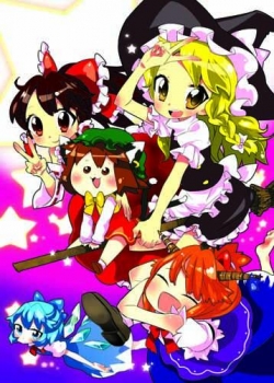 【クリックで詳細表示】【同人グッズ】東方Project 東方ジグソーパズル 五人娘(ちょぼらうにょぽみ)