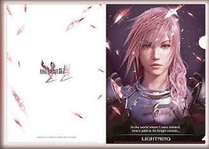 【クリックでお店のこの商品のページへ】【グッズ-クリアファイル】FINAL FANTASY XIII-2 クリアファイル ライトニング