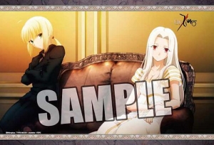 【クリックで詳細表示】【グッズ-カバーホルダー】Fate/Zero ピローケース セイバー＆アイリ