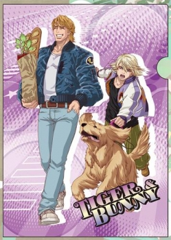 【クリックでお店のこの商品のページへ】【グッズ-クリアファイル】TIGER＆BUNNY クリアファイル/B キース＆イワン