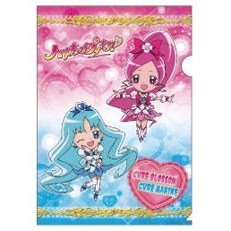 【クリックで詳細表示】【グッズ-クリアファイル】ハートキャッチプリキュア！ クリアファイル/A キュアブロッサム、キュアマリン