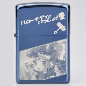 【クリックでお店のこの商品のページへ】【グッズ-ライター】ハローキティといっしょ！ ZIPPO 駒都えーじ Ver.