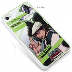 【クリックでお店のこの商品のページへ】【グッズ-カバー】TIGER＆BUNNY iPhone4対応 キャラクタージャケット タイガー