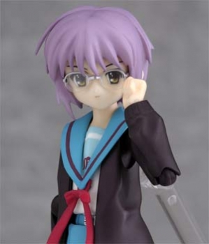 【クリックで詳細表示】【アクションフィギュア】figma 涼宮ハルヒの憂鬱 『長門有希 制服Ver.』 完成品可動フィギュア