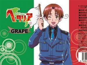 【クリックで詳細表示】【グッズ-食品】ヘタリア Axis Powers ヘタリア缶ジュース/イタリア(グレープ)