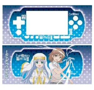 【クリックでお店のこの商品のページへ】【グッズ-ステッカー】PSP デコレーションステッカー とある魔術の禁書目録II Ver.1