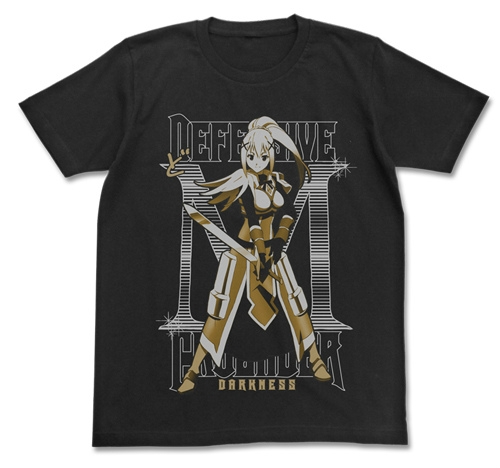 この素晴らしい世界に祝福を! クルセイダー ダクネスTシャツ ブラック XL