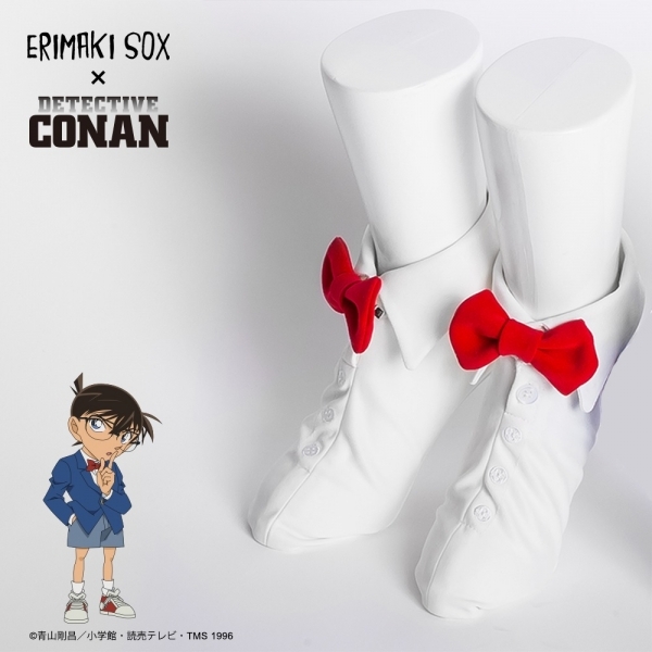 ERIMAKI SOX×名探偵コナン エリマキソックス 江戸川コナンモデル 23～25cm