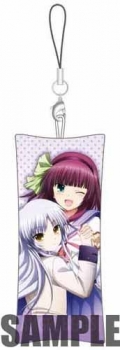 【クリックで詳細表示】【グッズ-ストラップ】特価 Angel Beats！ クッションストラップ ゆり＆かなで