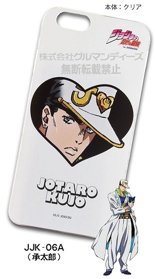 ジョジョの奇妙な冒険 iPhone 6s / 6 対応 キャラクタージャケット JJK-06A 承太郎