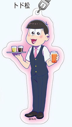 おそ松さん アクリルキーホルダー 空港柄/トド松