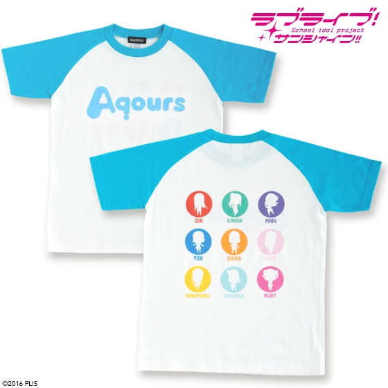 ラブライブ!サンシャイン!! Aqours(アクア)Tシャツ M