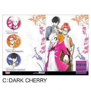 【クリックでお店のこの商品のページへ】【グッズ-クリアファイル】TOKYOヤマノテBOYS クリアファイル/C DARK CHERRY