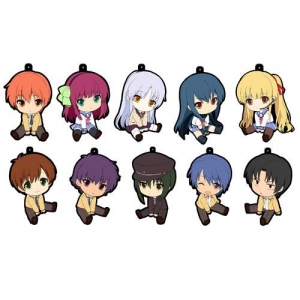 【クリックでお店のこの商品のページへ】【グッズ-ストラップ】Angel Beats！ ぺたん娘 トレーディングラバーストラップ Vol.1