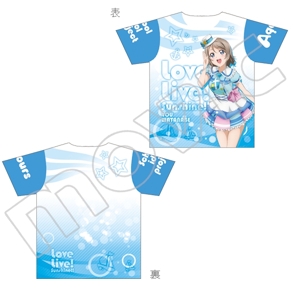 ラブライブ!サンシャイン!! Tシャツ/E:渡辺曜