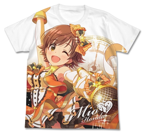 アイドルマスター シンデレラガールズ ステージオブマジック 本田未央フルグラフィックTシャツ/WHITE-L