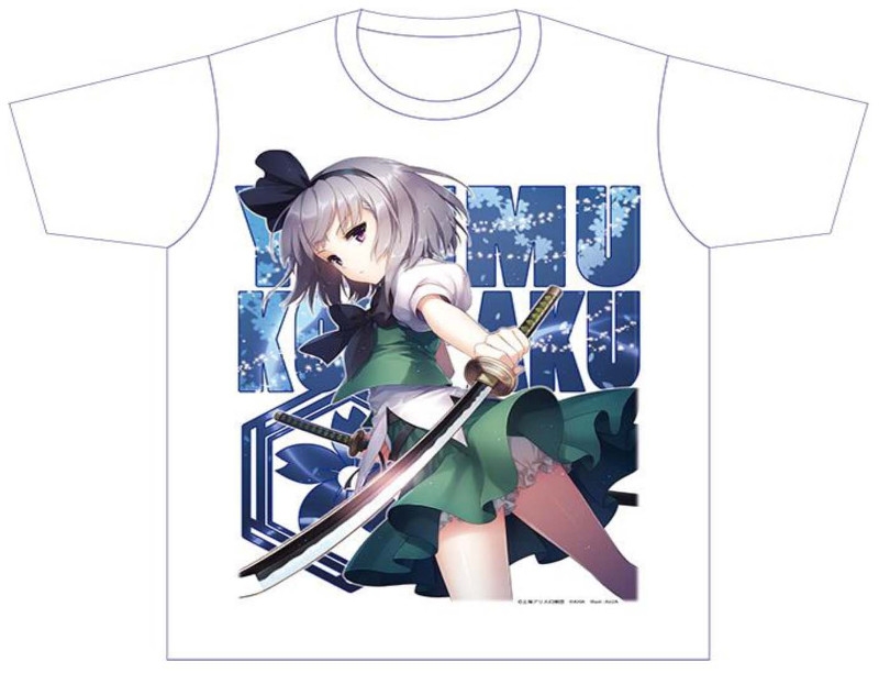 東方Project 東方混沌符 フルカラーTシャツ 魂魄妖夢 M