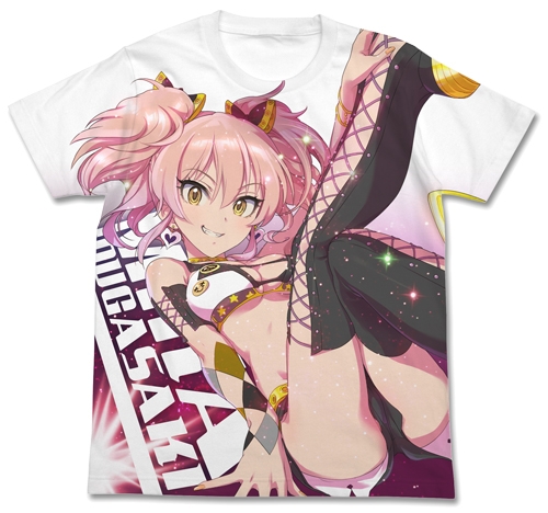 アイドルマスター シンデレラガールズ カリスマギャル 城ヶ崎美嘉 フルグラフィックTシャツ/ホワイトM