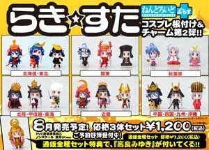 【クリックで詳細表示】【グッズ-マスコット】ねんどろいどぷらす らき☆すた コスプレチャーム第2弾 全種セット