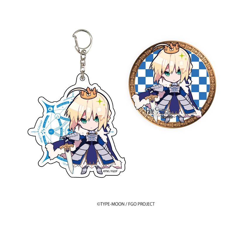 【グッズ-バッチ】Fate/Grand Order イベント限定セット 01 セイバー/アルトリア・ペンドラゴン