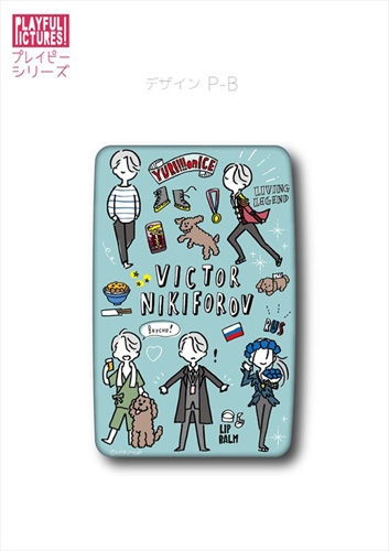 ユーリ!!! on ICE カードケース P-B アニメ・キャラクターグッズ新作情報・予約開始速報