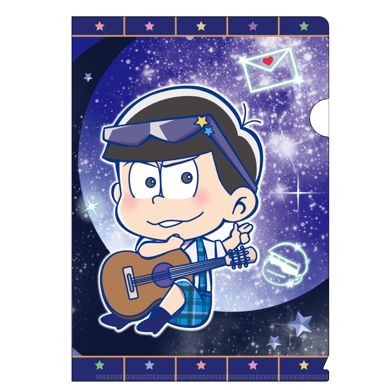 おそ松さん とじコレ ミニクリアファイル～星松～