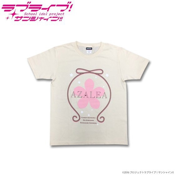 ラブライブ!サンシャイン!! ユニットロゴTシャツ AZALEA/L