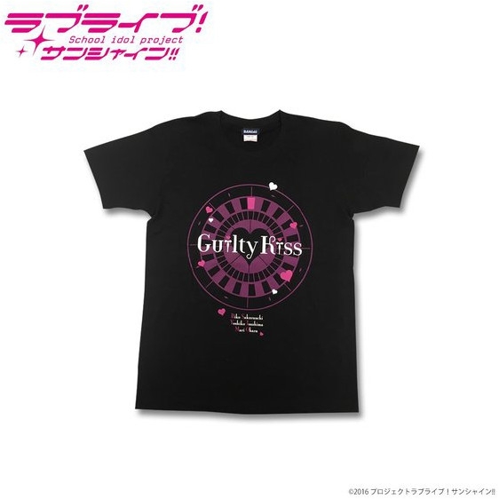 ラブライブ!サンシャイン!! ユニットロゴTシャツ Guilty Kiss/M