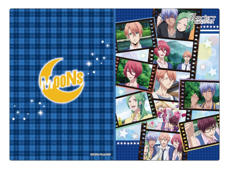 B-PROJECT～鼓動*アンビシャス～ ノートカバー付きノート MooNs