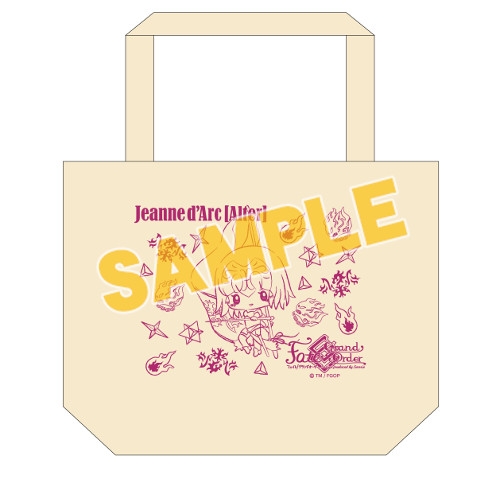 【グッズ-バック】特価 Fate/Grand Order 【Design produced by Sanrio】ランチトートバッグvol.2 ジャンヌ・ダルク【オルタ】