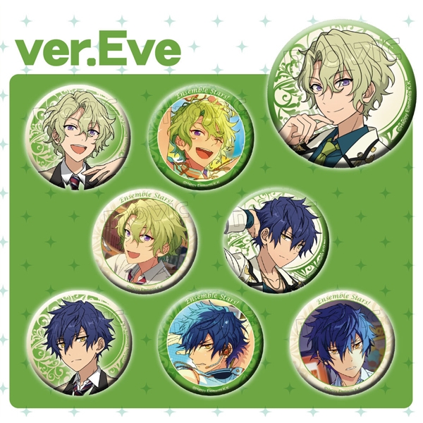 【グッズ-バッチ】あんさんぶるスターズ!　キャラバッジコレクション /A:ver.Eve