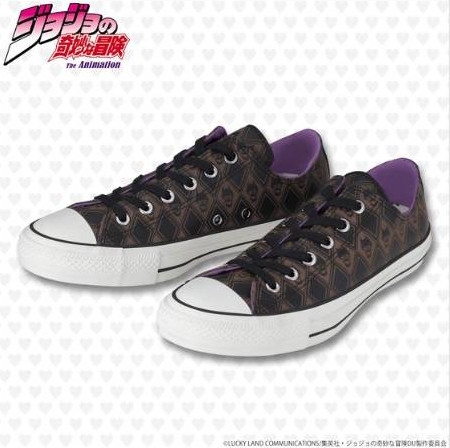 【CONVERSE ALL STAR 100】ALL STAR 100 OX / JO 【ジョジョの奇妙な冒険 吉良吉影モデル】27.5cm